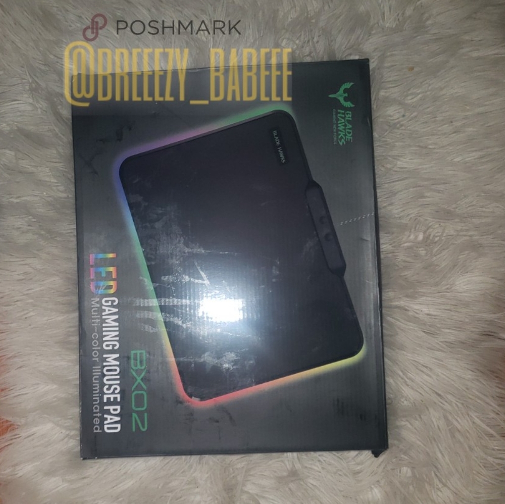 Blade Hawks LED Gaming Mouse Pad BX02
